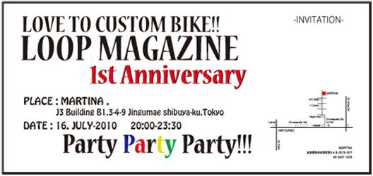 1st　anniversary 